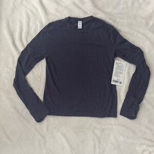 lululemon Swiftly Wool Long Sleeve - Size Small, Nightfall